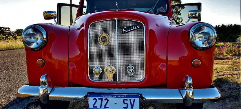 Barossa Food & Wine Trail In A Classic London Cab