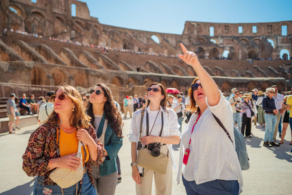 Colosseum Arena Floor, Roman Forum, and Palatine Hill Express Tour