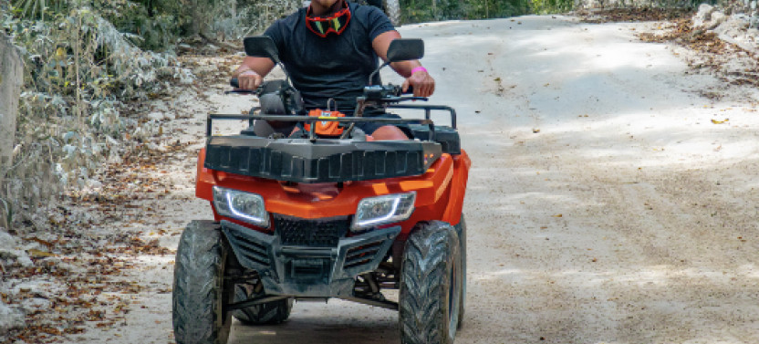 ATV Off Road to Jade Cavera