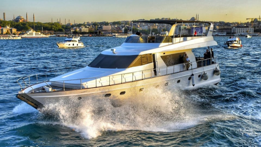 Private Tour on the Bosphorus on a 24-Meter Luxury Yacht