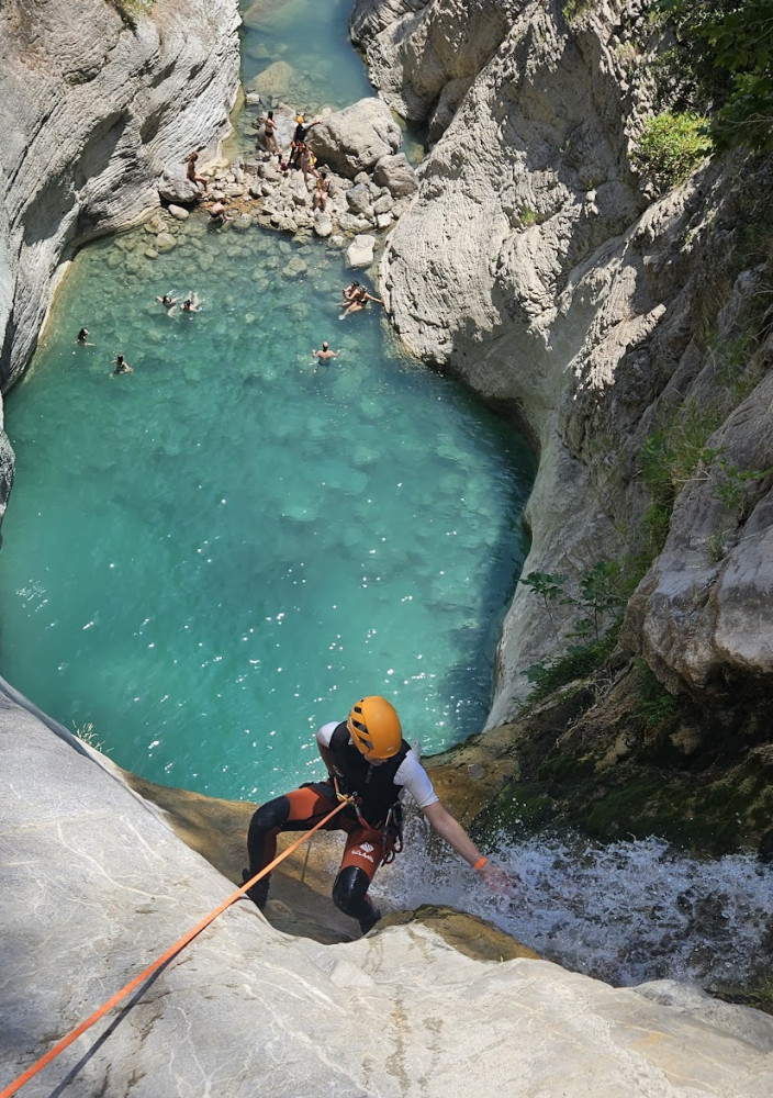 Canyoning in Manikia Gorge from Athens