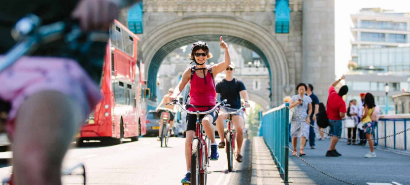 London Private River Thames Bike Tour