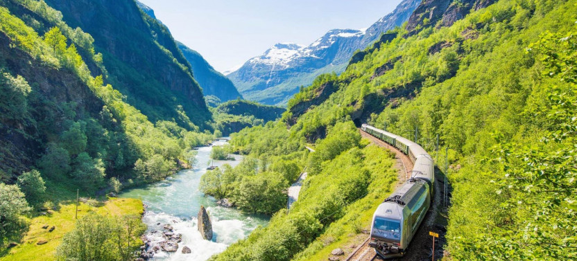 Guided Day Tour - Viking Village, Nærøyfjord Cruise & Flåm Railway