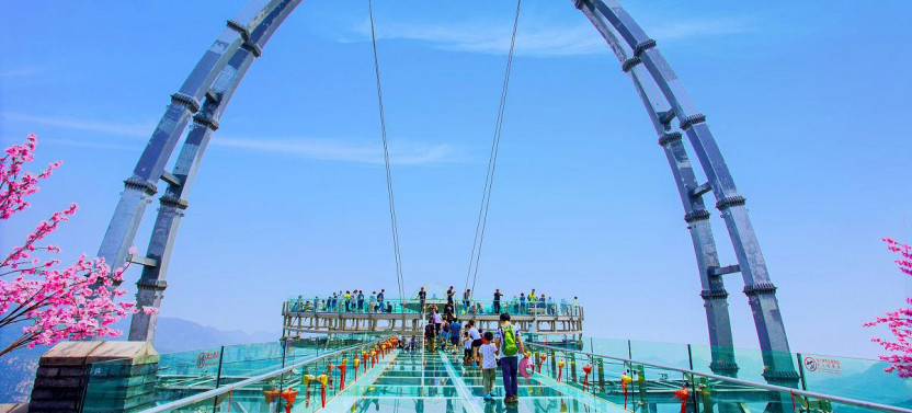 Private Tour to Shilinxia Cantilever Viewing Platform with Cable Car