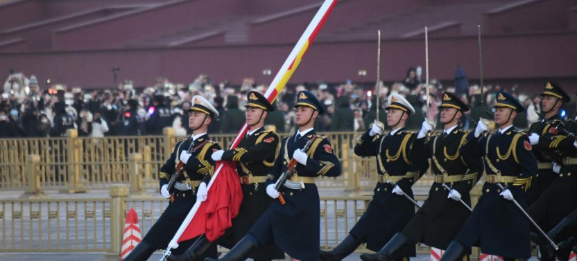 Night Walking Tour: Flag Lowering Ceremony at Tiananmen Square