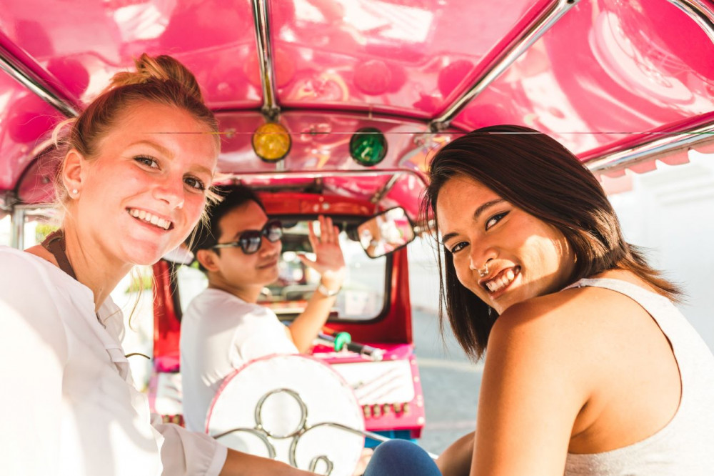 Old Bangkok Temples And Markets by Tuk Tuk