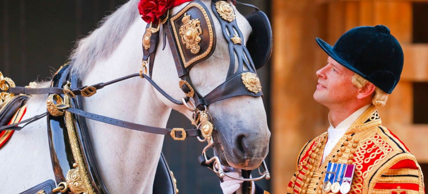 The Royal Mews at Buckingham Palace