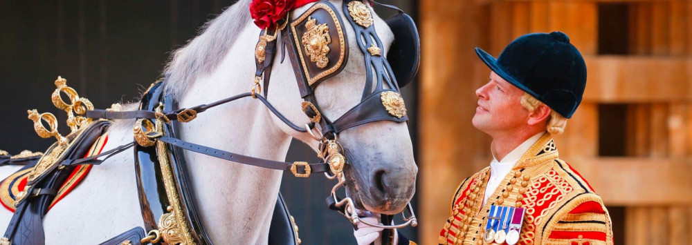 The Royal Mews at Buckingham Palace