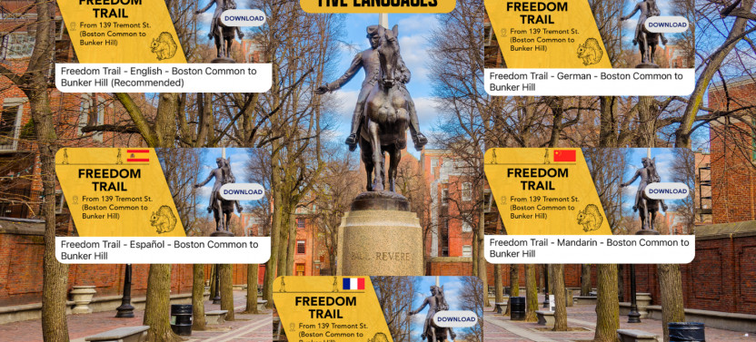 Boston Freedom Trail Self-Guided Walking Audio Tour