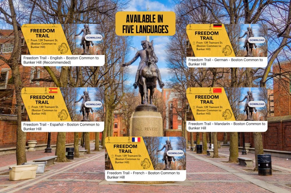 Boston Freedom Trail Self-Guided Walking Audio Tour