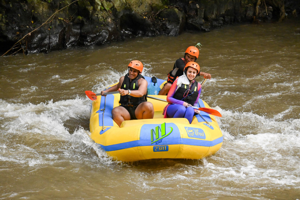 Daily White Water Rafting Activity Adventure on Ayung River