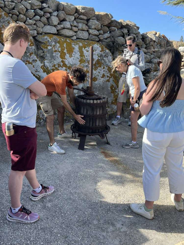 Naxos Private / Semi Private E-bike Guided Tour - Inland Methexis