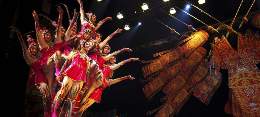Beijing Red Theater Acrobatic Show with Peking Duck Dinner Private Tour