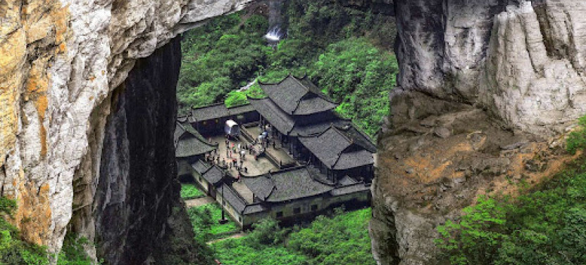 Chongqing: Private Day Tour to Wulong Karst Geological Park