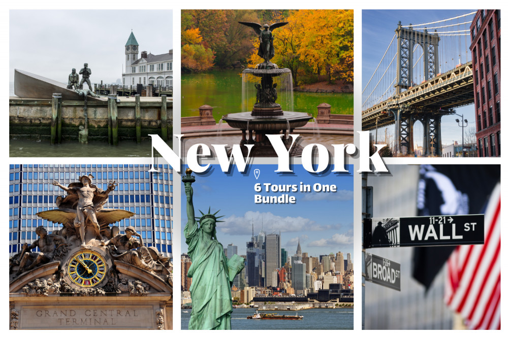 NYC Like A New Yorker Self-Guided Walking Tours Bundle