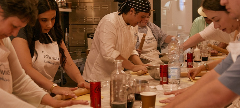 Small Group Pasta Making Cooking Class w/ Gelato