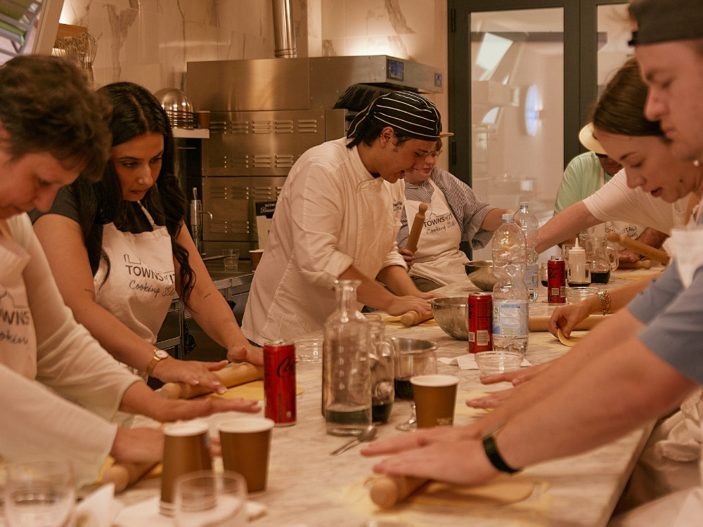 Small Group Pasta Making Cooking Class w/ Gelato