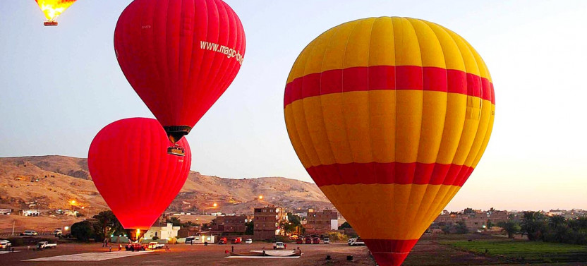 Sunrise Hot Air Balloon Ride in Luxor and West Bank Private Tour