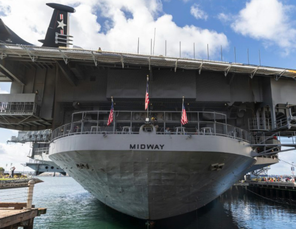 San Diego Waterfront Walking Tour with USS Midway