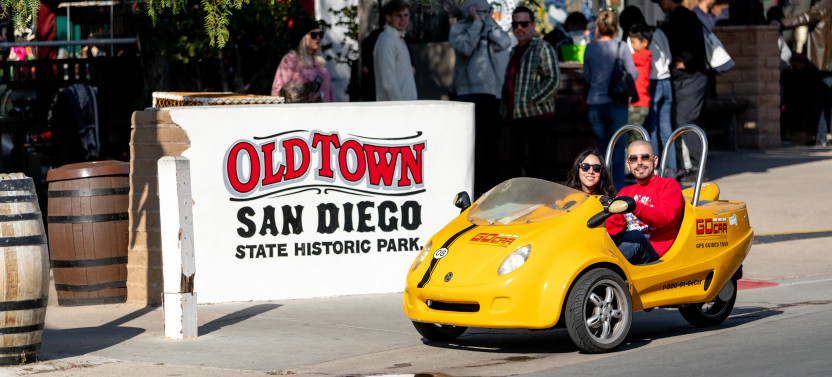 Then and Now Downtown/Old Town GoCar Tour