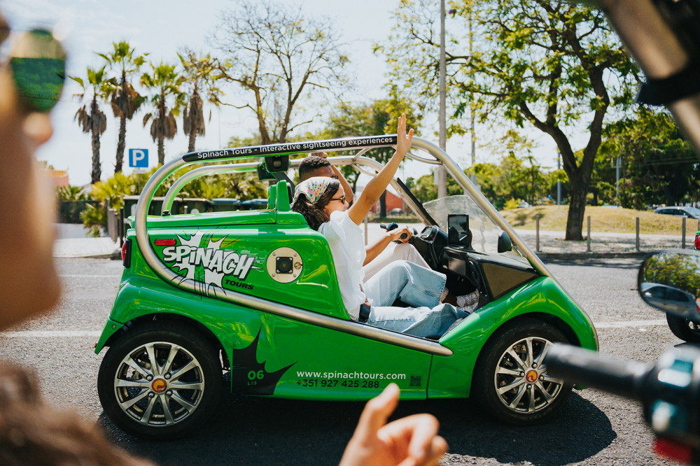 Lisbon Self-Drive Guided Tour in an Electric Car