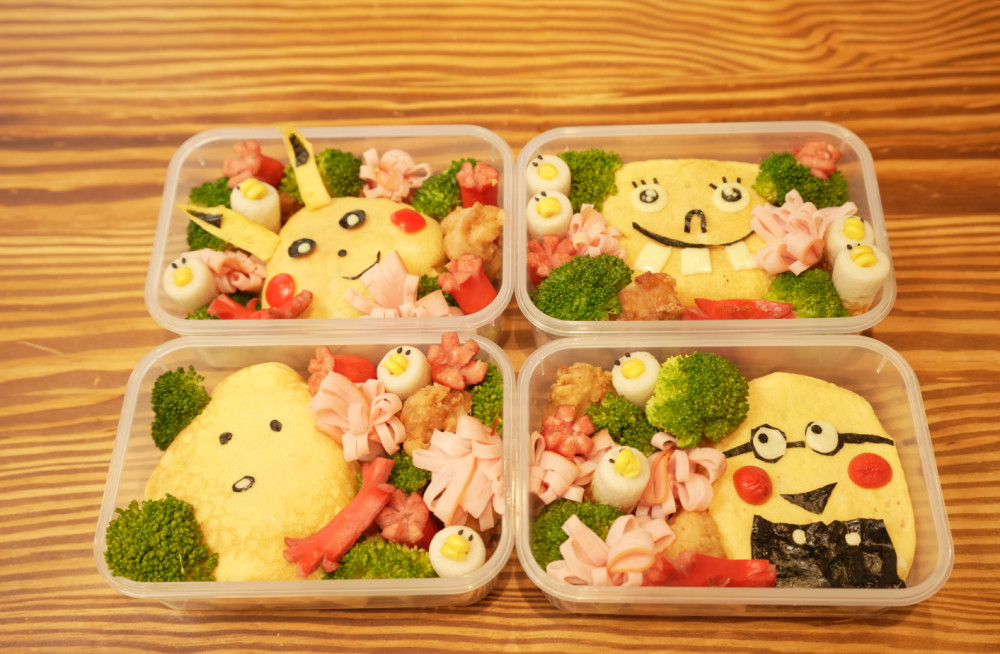 Kyaraben Bento Making - Cute Japanese Character Bento Around Shinjuku Tokyo