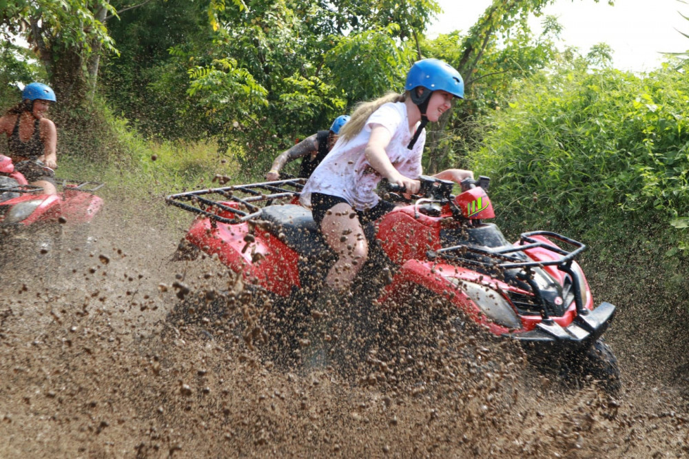 Private Experience ATV Quad Bike With Bali Swing Highlight