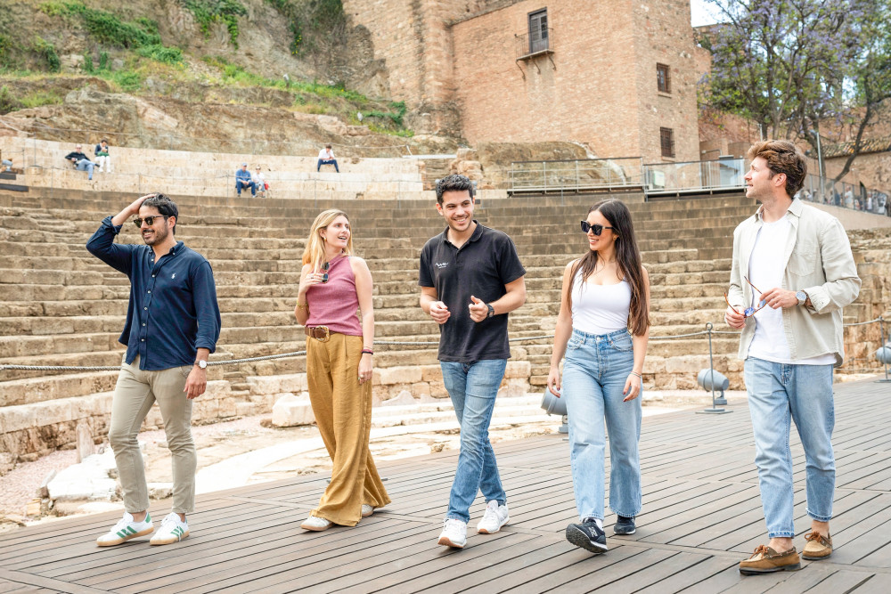 Small Group Malaga Moorish & Roman Heritage: Old Town, Alcazaba & Cathedral