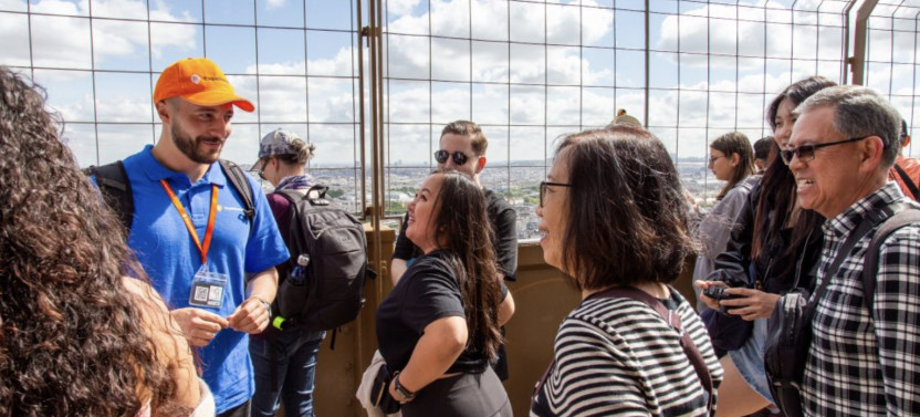 Paris Eiffel Tower Elevator Tour