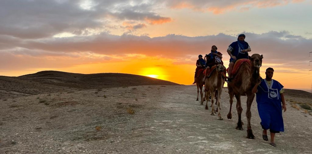 Private Sunset Camel Ride in Agafay Desert from Marrakech