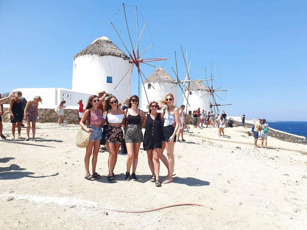 Panoramic Tour of Traditional Mykonos