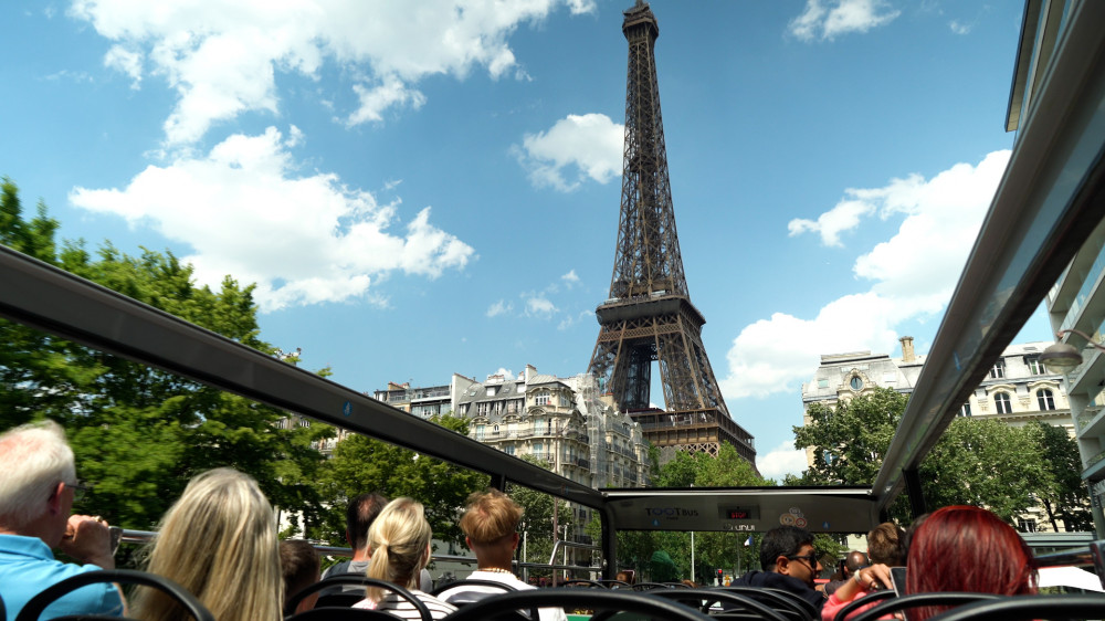 Paris Discovery Hop On Hop off City Tour - 1, 2 or 3 Day Pass