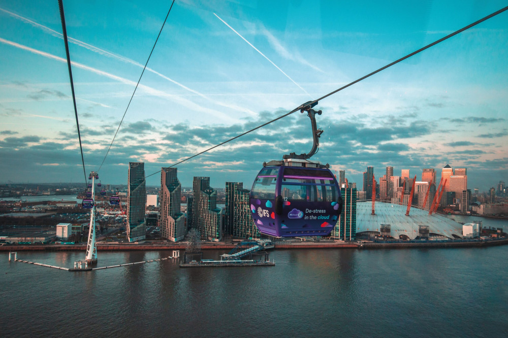 London: Uber Boat Single Journey & IFS Cloud Cable Car Roundtrip