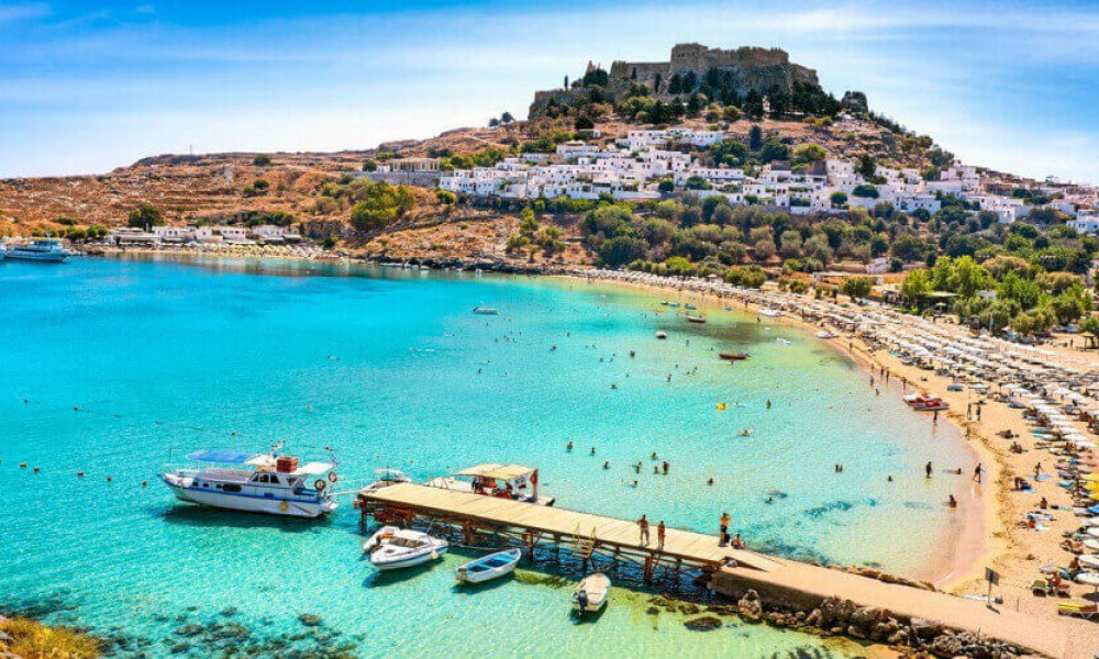 Lindos & Tsambika Church Private  Ride or Tour