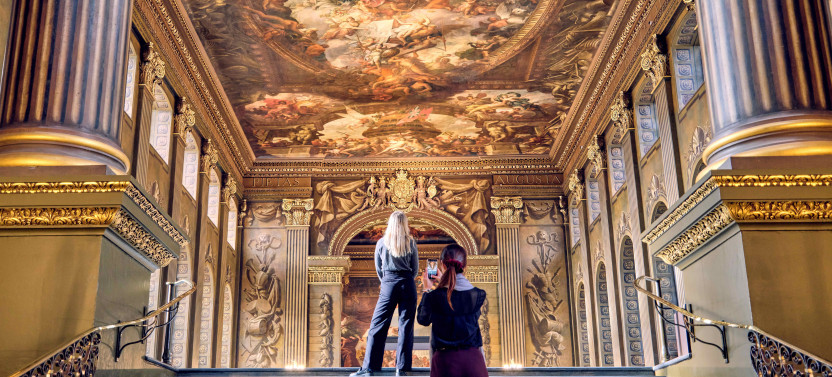 London: Uber Boat Single Journey + Old Royal Naval College & Painted Hall
