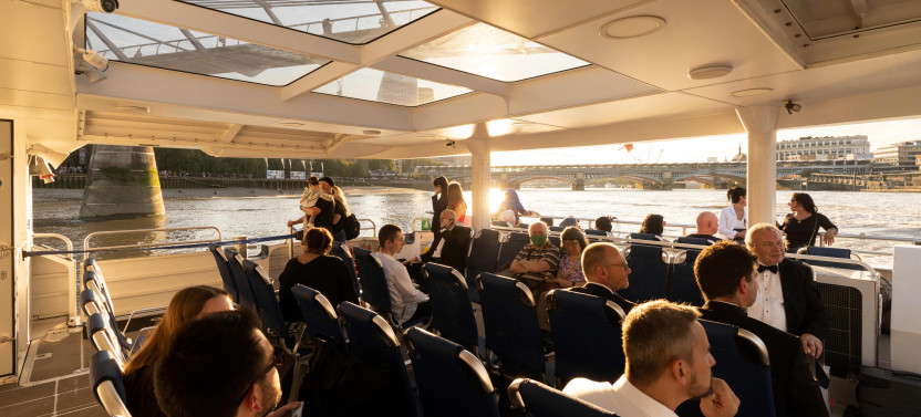 London: Uber Boat Return Journey + Old Royal Naval College & Painted Hall