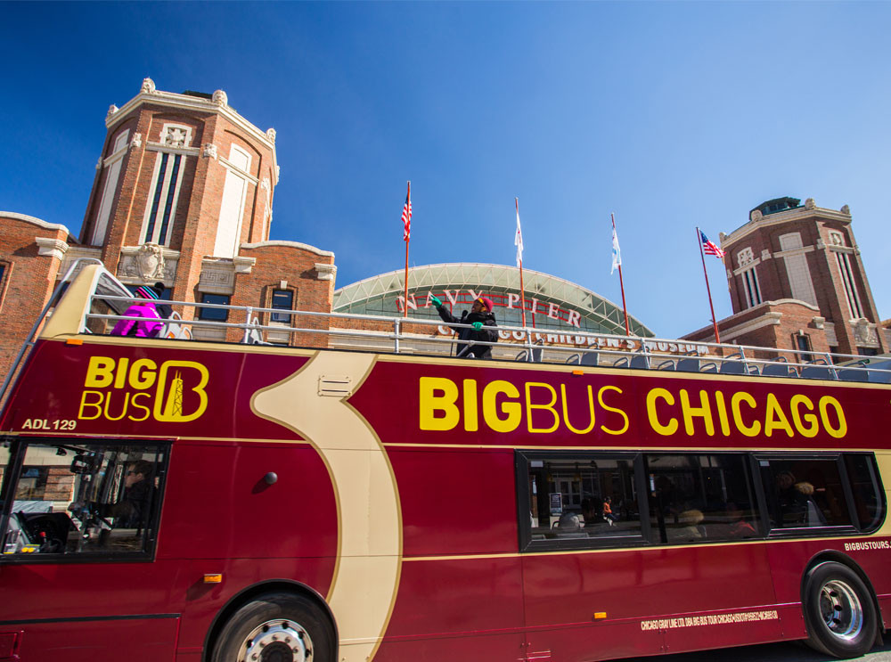 Big Bus Chicago Discover - Hop On Hop Off Bus Ticket - 24 Hours