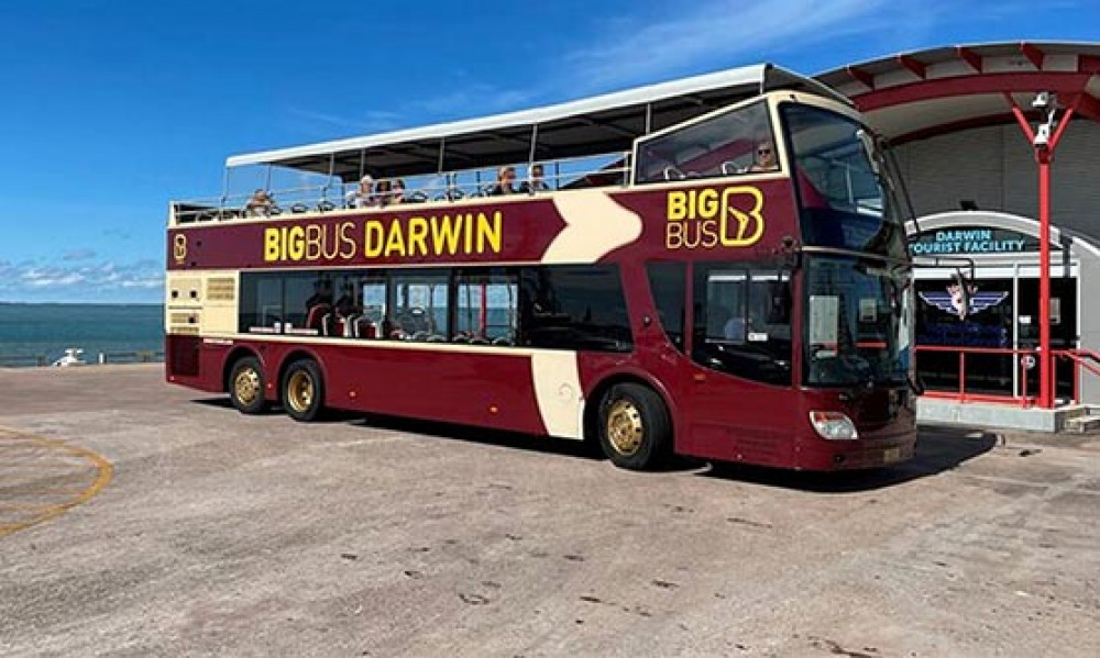 Big Bus Darwin Classic - Hop On Hop Off Bus Ticket - 24 Hours