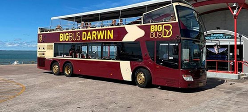 Big Bus Darwin Deluxe - 2 Day Hop On Hop Off Bus Ticket