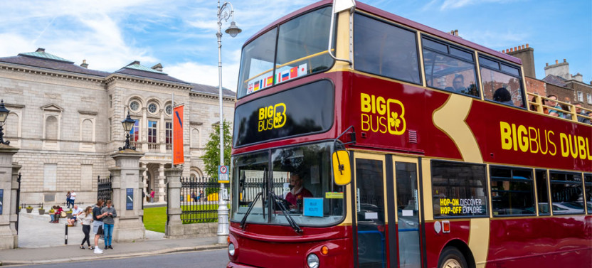 Big Bus Dublin Discover - Hop On Hop Off Bus Ticket - 24 Hours