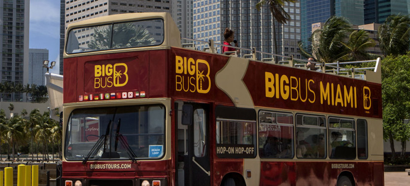 Big Bus Miami: 48-Hour Hop-on Hop-off Tour & Millionaires Row Boat Cruise