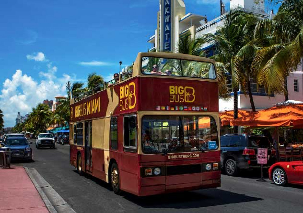 Big Bus Miami Essential - 2 Day Hop On Hop Off Bus Ticket