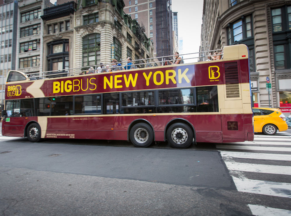 Big Bus New York Essential - Hop On Hop Off Bus Ticket - 24 Hours