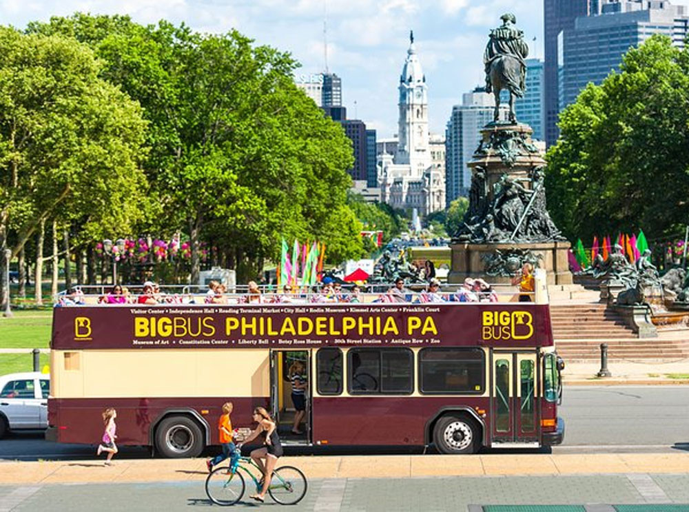 Big Bus Philadelphia - Hop On Hop Off Bus Ticket - 24 Hours