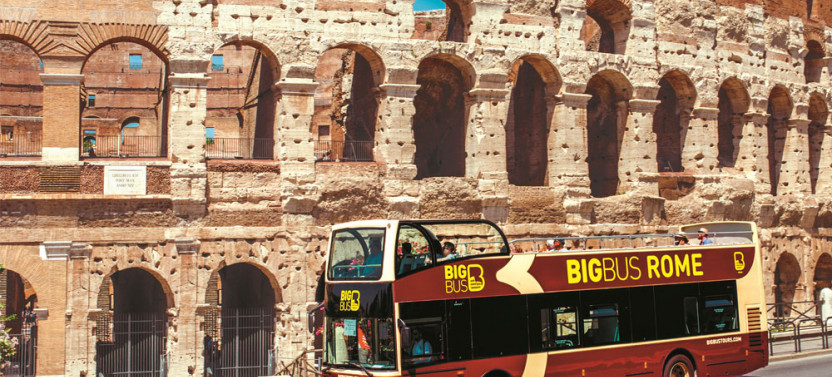 Big Bus Rome Explore - 3 Day Hop On Hop Off Bus Ticket