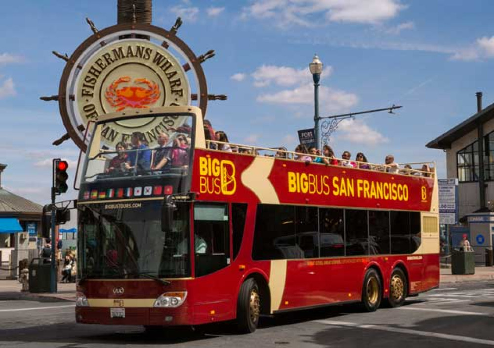 Big Bus San Francisco Discover - Hop On Hop Off Bus Ticket - 24 Hours