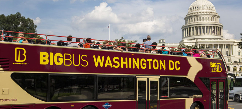Big Bus DC: 72-hour Hop-On Hop-Off Tour and Arlington Walking Tour