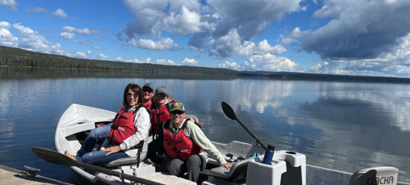 Private Yellowstone Motor Driftboat Fishing Trip