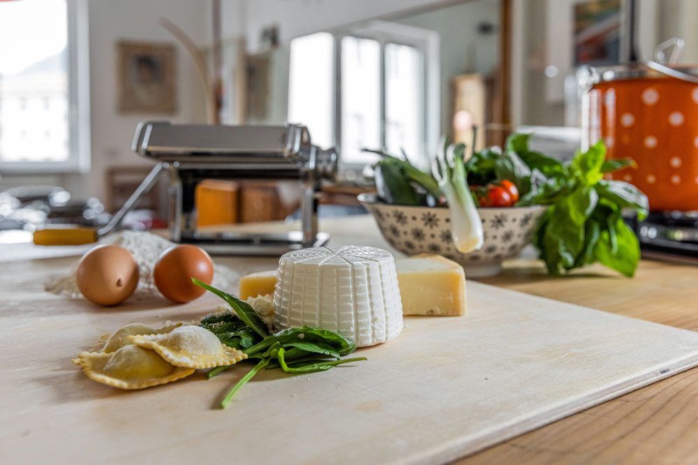Pasta & Wine Class: Make Ravioli in Lake Como