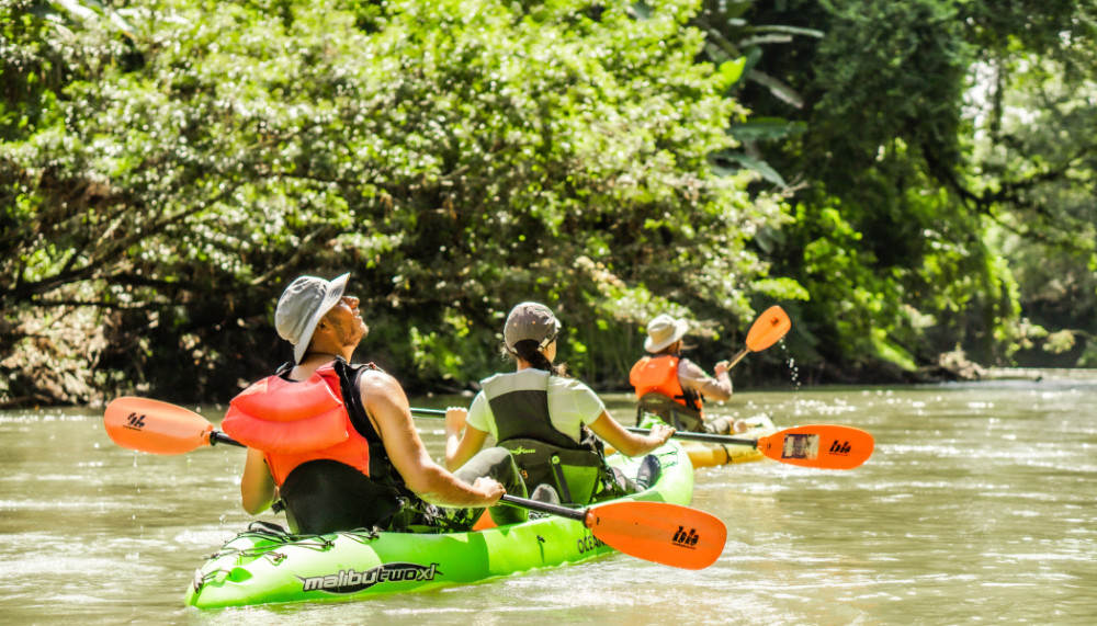 Wildlife Safari Float by Kayak in Peñas Blancas River from Arenal